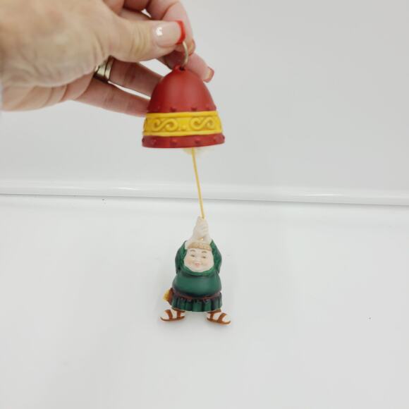 Dept. 56 Merry Makers Ornament Burgess The Bell Ringer 1996 9368-8 PRE-OWNED IOB - Picture 2 of 8